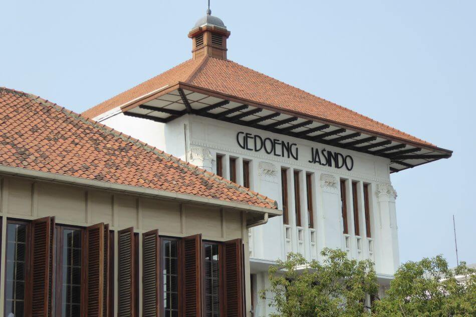 Gedoeng Jasindo, historisch gebouw in hartje Jakarta